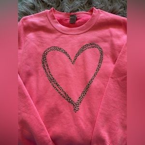 Pink Lily Sweatshirt